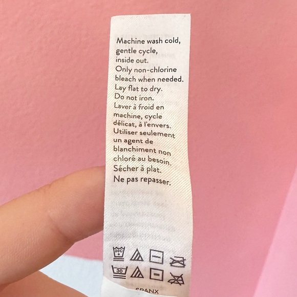 Spanx Faux Leather Leggings 1X - Picture 5 of 7